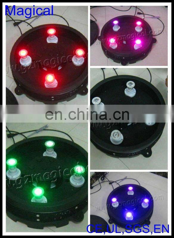Inflatable flowers party decoration with LED