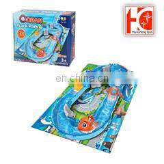 import wholesale eudcaitonal water fun Ocean Park track toy kids fishing rod from china