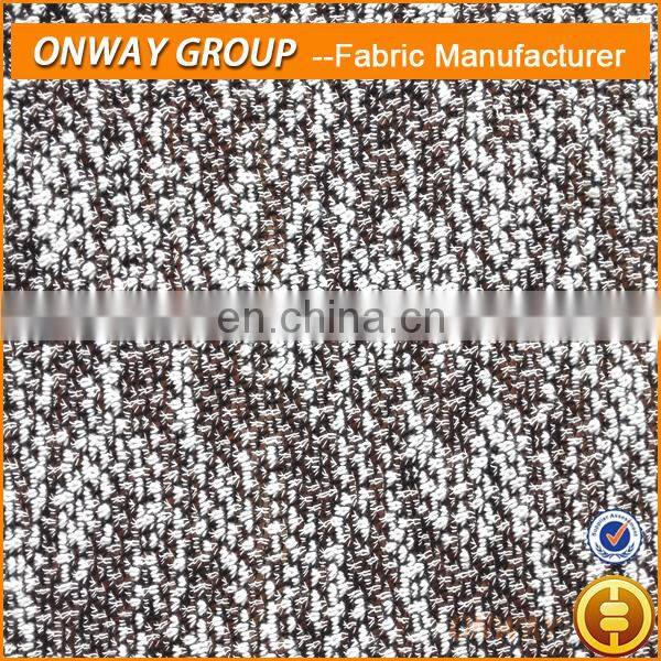 Onway Textile wool burshed fabric for making knitting sweater