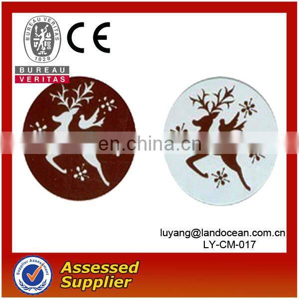 Santa Claus Fashion Tin Button Badge