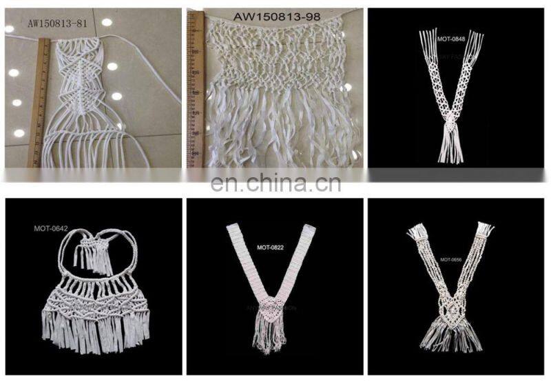 new fashion braided fringe for bikini back