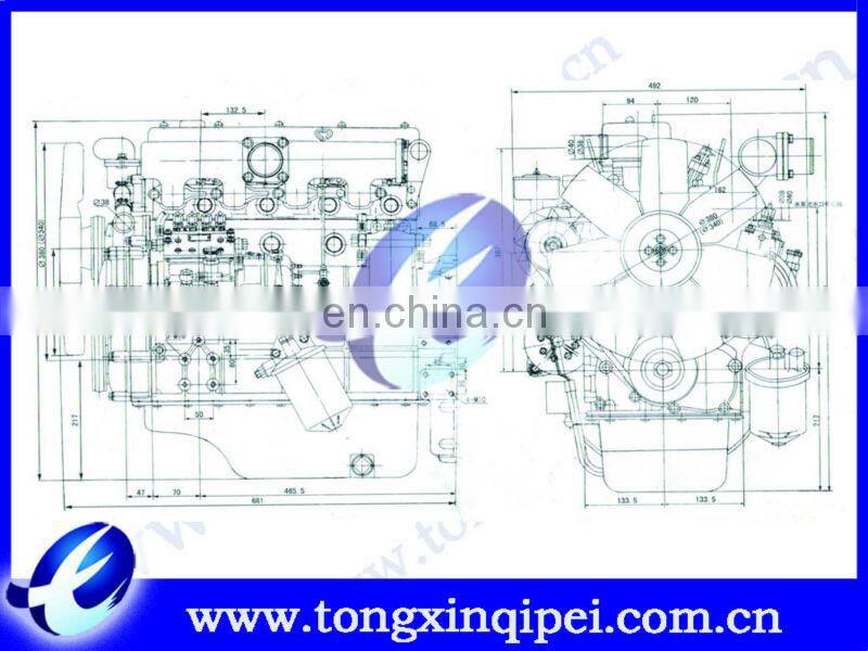 auto diesel engine /truck engine parts(N485QA)
