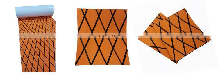 Melors Top Sale Faux Teak EVA Foam Boat Flooring Sheet