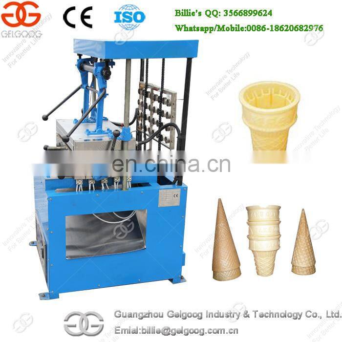 Easy Operation High Quality Pizza Wafer Cone Maker Industrial Ice Cream Cone Wafer Making Machine For Sale