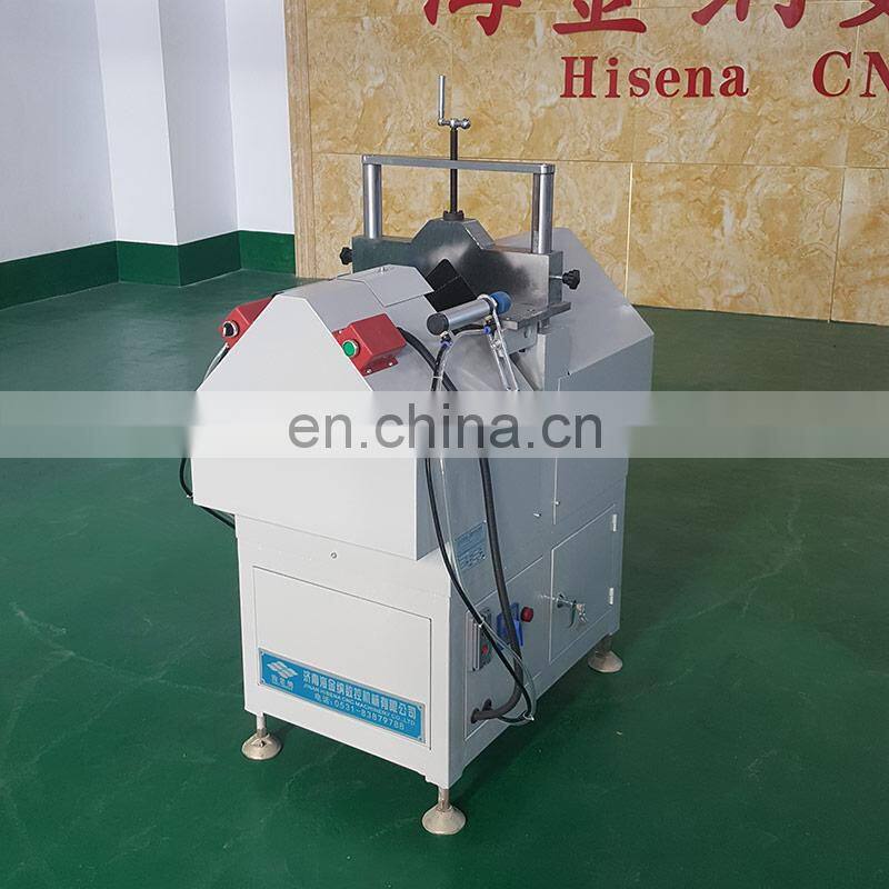 steel core upvc V-cutting plastic v cutting saw window equipment