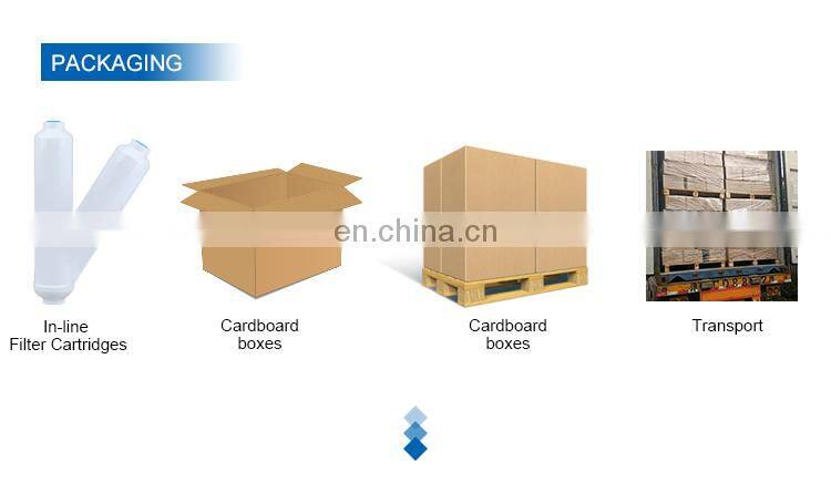 household ceramic water filter in line cartridge filter alkalize water filter