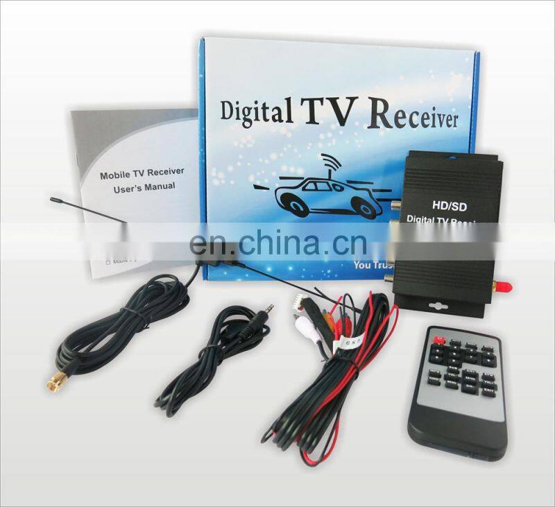 HD /SD dvbt TV box with stable speed for all cars