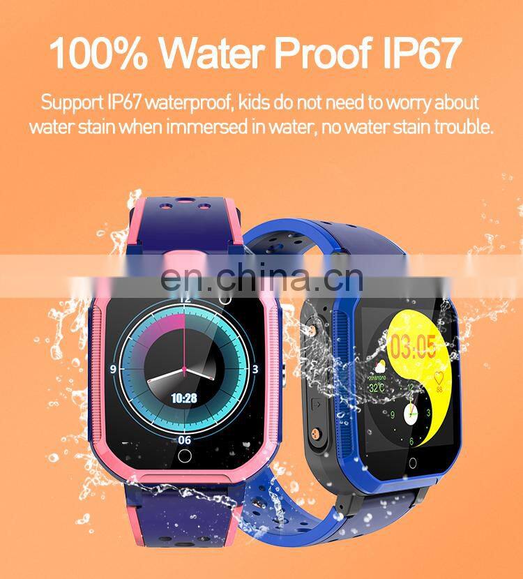 New Product Kids Watch With Ip67 Waterproof 4G Video Call Gps Positioning Mobile Watch Phones 2020 Best Seller Kids Smart Watch