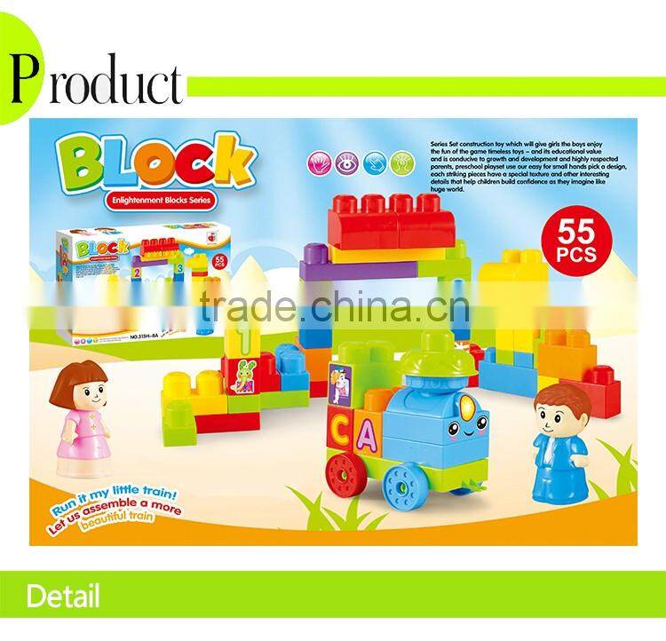 JSTOYS big set construction plastic building blocks