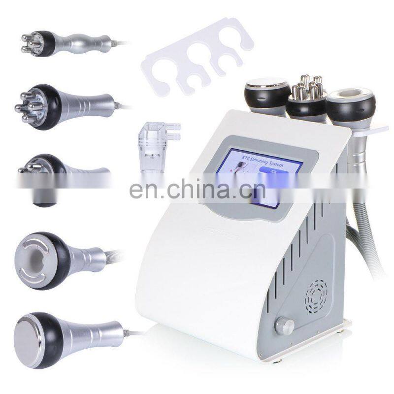 Factory Portable 5 in 1 Weight Loss Ultrasonic Cavitation Vacuum RF Slimming Machine