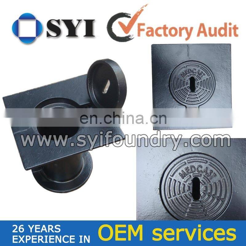 Ductile iron and Plastic Remover Bollard Covers