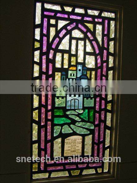 stained glass religious sysblom church window// MADE IN CHINA
