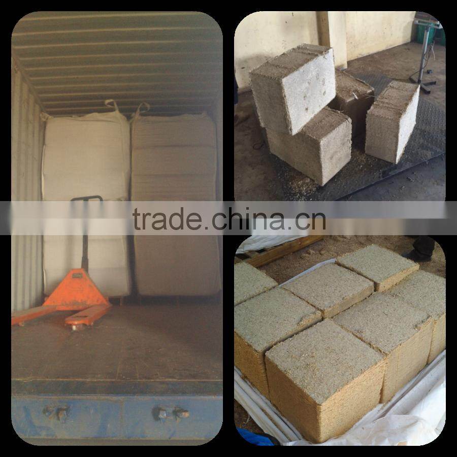 Pressed Casava stem in block