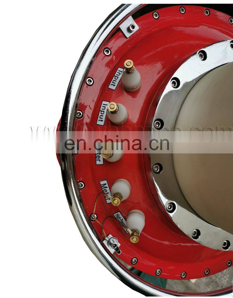 Fully insulated transformer for gas test