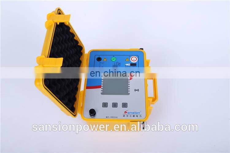 China made 2500v 5000v 5kv 10kv 20kv Insulation Resistance Tester / Megger Meter
