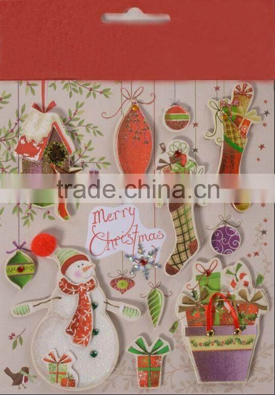 christmas decoration best selling premium wallpapers 3d stickers