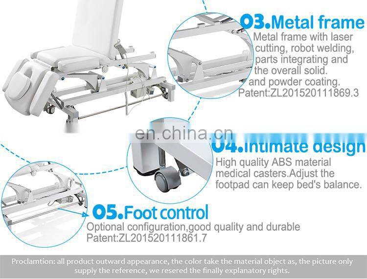 electric treatment bed therapy lumbar traction bed for sale