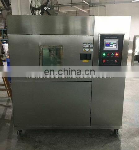 2 zones or 3 zones Type rapid temperature change hot and cold shock testing chamber