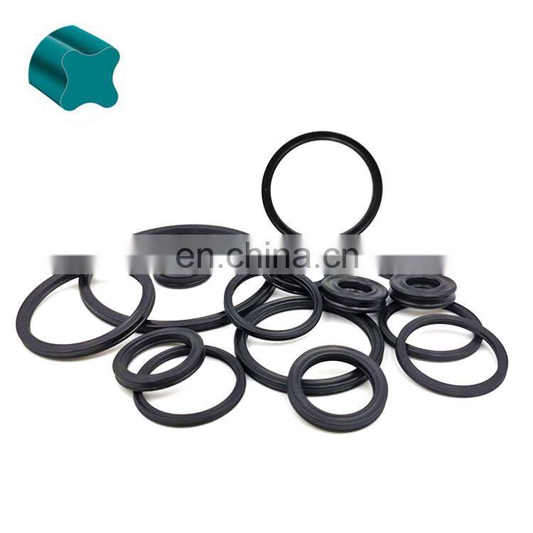 AS568 Standard X Ring NBR FKM Quad-ring