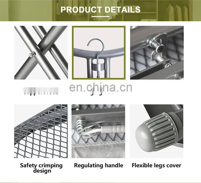 Honeyson new silver foldable wardrobe ironing board for hotel