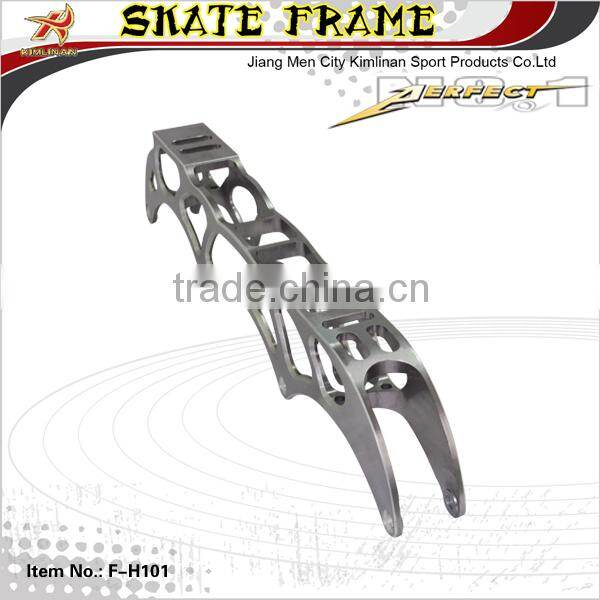 High speed CNC frame, Alu frame for inline skate, Roller skate frame by CNC