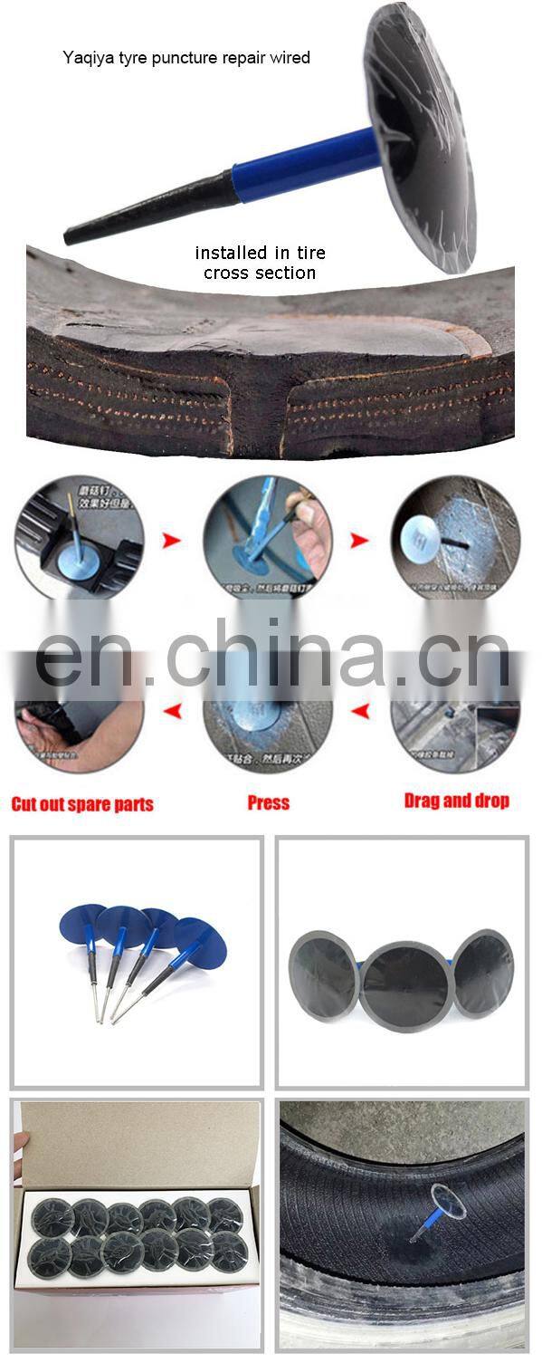 Tubeless Tire Repair Mushroom Plug Patch