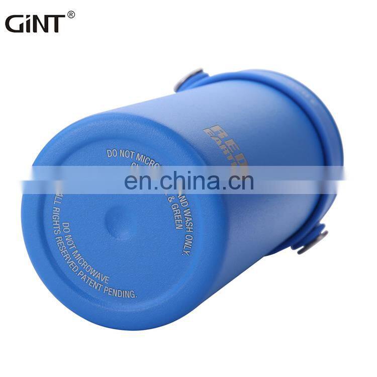 Lovely customized 300ml stainless steel portable vacuum flask insulated water bottle with loop