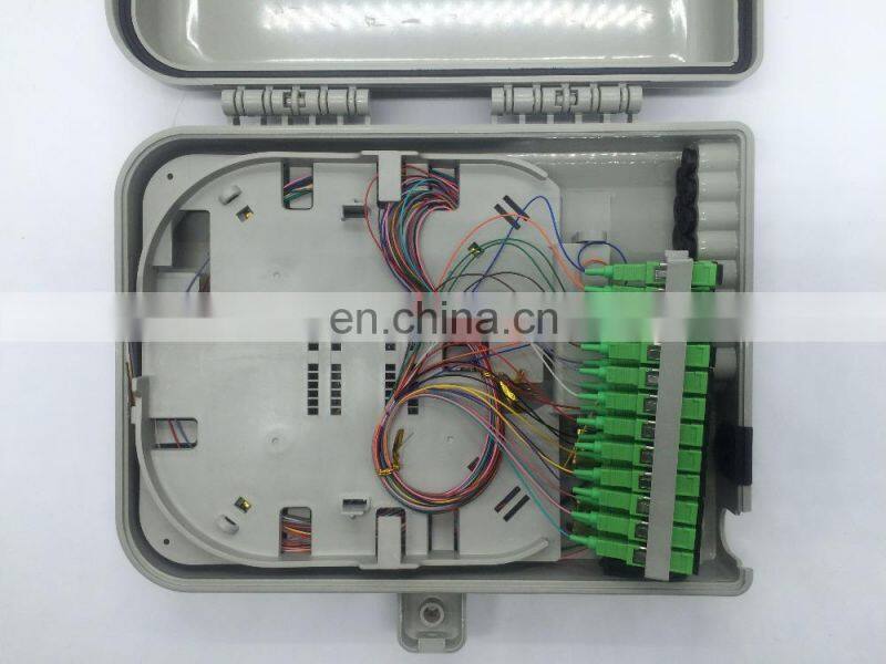 hot sell PC ABS 2 4 8 16 24 CORES BOX 86 type patch panel FTTH BOX Fiber AccessTerminal Termination distribution optical box