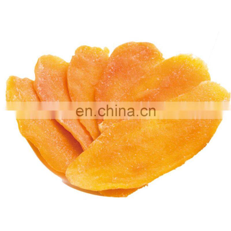 Natural Fruit AD Drying Process Sliced Original Flavor Bulk Dehydrated Soft Dried Mango For Snack Dessert