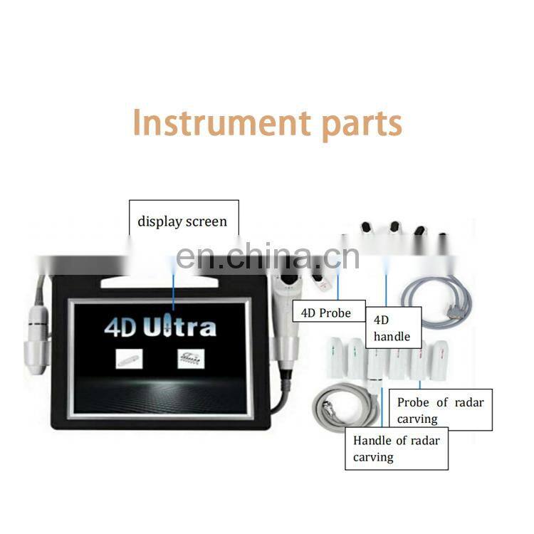 4 in 1 high quality 4d hifu 4dHifu face lifting 3dHifu vaginal tightening 5d 4d hifu machine body facelift 11lines