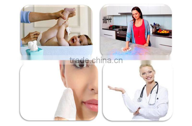 Cross Lapped Spunlace Fabric Raw Material for Facial Mask
