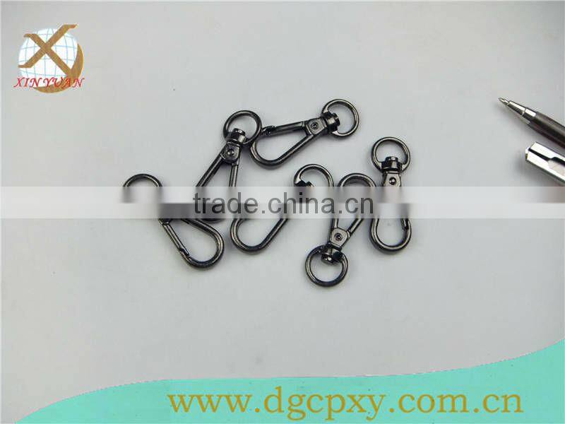 gun metal swivel bolt snap hook for dog chains