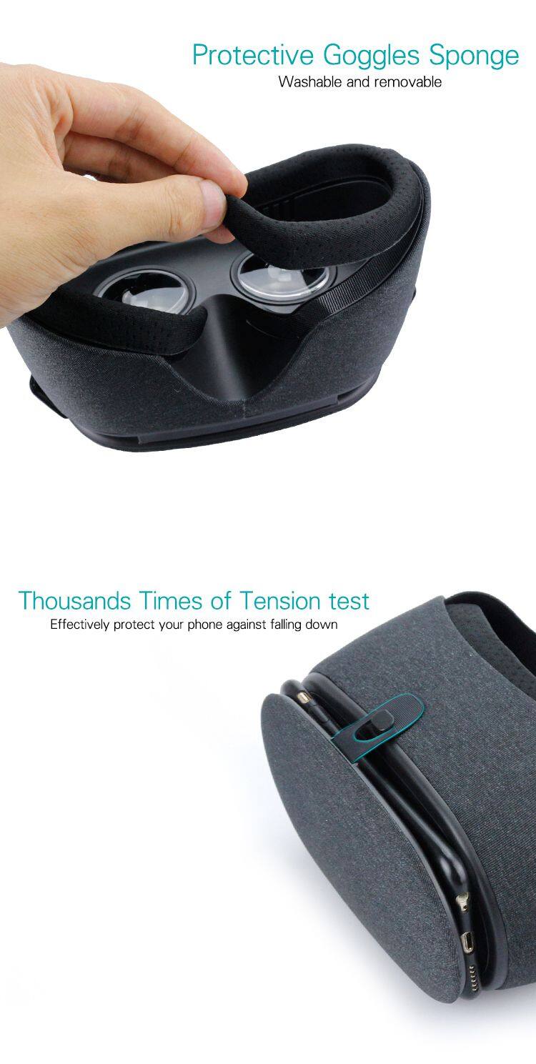 Ultra Light Body VR 3D Virtual Reality 3D Glasses for games and movies