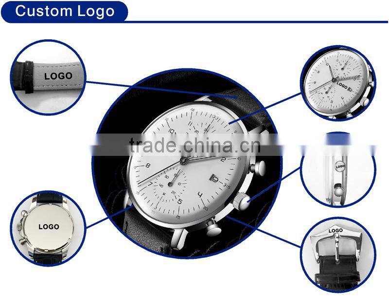 Bulk Purchasing Website Stainless Steel Leathere Bracelets Wristwatch For Men