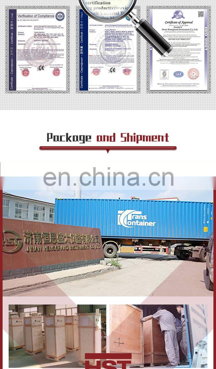 HST Steel wire tensile testing machine Computer Control Electro-Hydraulic Wire Rope Horizontal Tensile Testing Machine