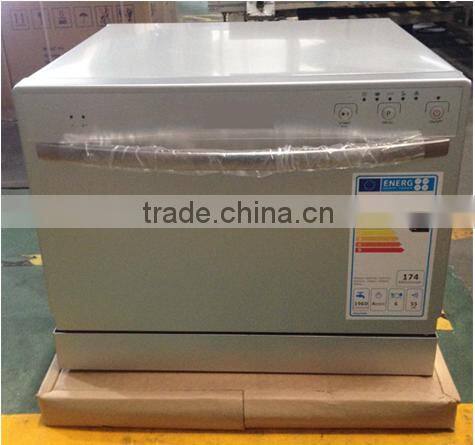 6 place household fully automatic table top dishwashers