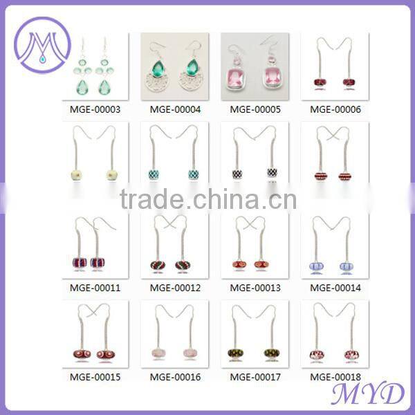 Wholesale star shape enamel stud earrings