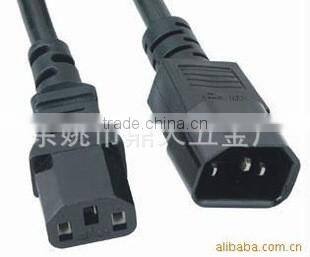 Various color various pattern woven the power cord