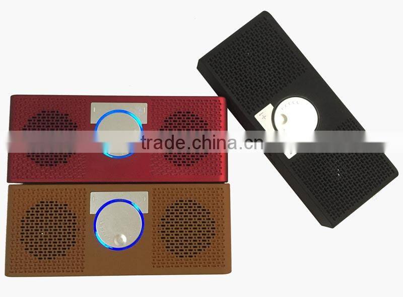 New products 2015 innovative bluetooth speaker with USB sticks playing