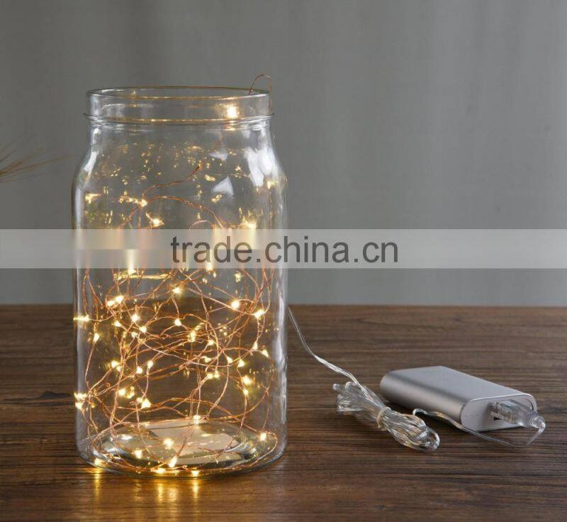 USB LED String Lights Starry Lights Copper Wire for Home Bedroom Party Wedding Decoration Trees