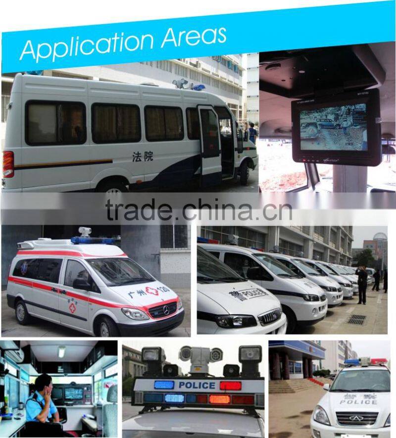 High Definition 1/3" Sony CCD Vehicle PTZ Camera Analog Vehicle IR Varifocal PTZ Camera 700 TVL Vehicle PTZ Camera