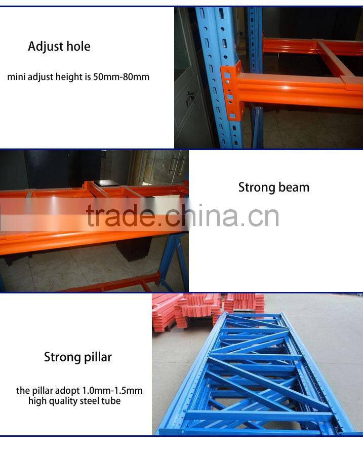 Building factory raw material warehouse storage rack metal store shelves/shelf heavy duty entrepot Pallet Rack