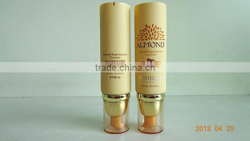Pump tube for cosmetic packaging,Plastic Tubes, PE tube,cosmetic tube