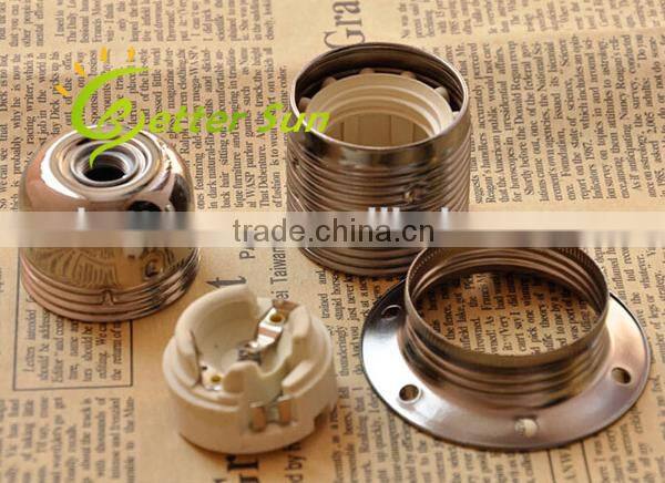 New Design E27 Ceramic Lamp Holder for Pendant light