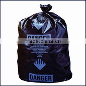 100% A recycled/virgin LDPE asbestos bag
