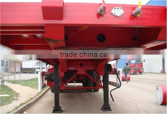40ft low bed semi trailer ce