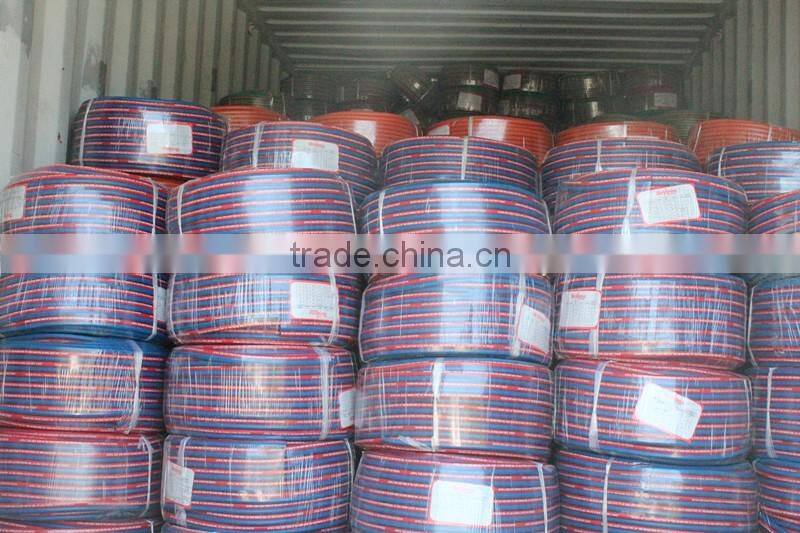 ISO 3821 Certified ID 1/4 Inch 20 Bar Rubber Twin Welding Hose