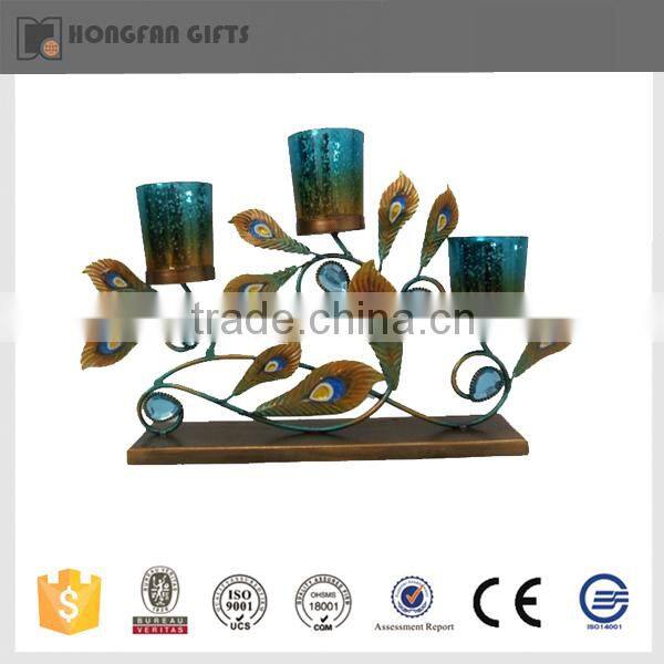 high quality amazing ceramic reindeer candle holder for home decoration