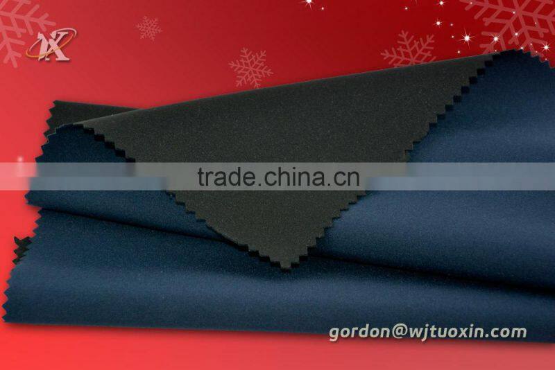 TPU Laminated Polyester 4 Way Stretch Fabric for Soft Shell