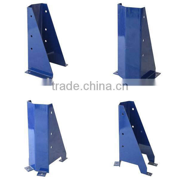 Warehouse Storage heavy duty upright metal post feet protector